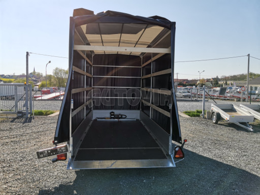Sklopný přívěs s plachtou HS 2,7T B2 3,45x1,62/2,00 č.37
