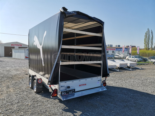 Sklopný přívěs s plachtou HS 2,7T B2 3,45x1,62/2,00 č.39