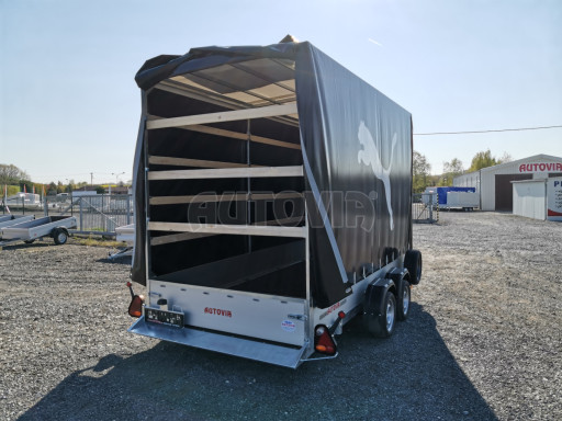 Sklopný přívěs s plachtou HS 2,7T B2 3,45x1,62/2,00 č.41
