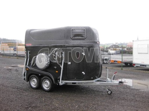 Přívěs na koně celolaminátový Lodestar Premium black 2,0T č.5