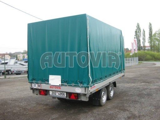 Valníkový přívěs za osobní auto - ZV 2,5T 3,3/1,7 - (bazar) č.1