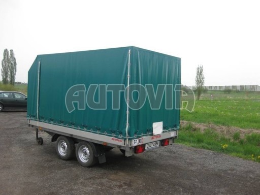 Valníkový přívěs za osobní auto - ZV 2,5T 3,3/1,7 - (bazar) č.2