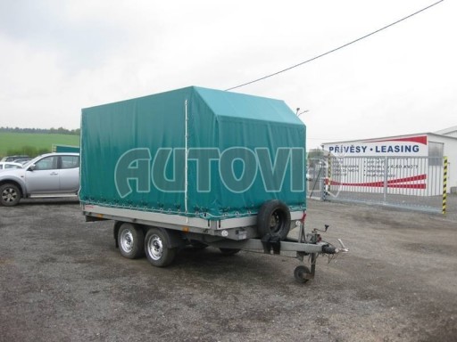 Valníkový přívěs za osobní auto - ZV 2,5T 3,3/1,7 - (bazar) č.4