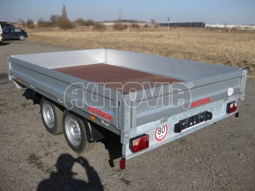 Přívěsný vozík VER 2,7T 3,10x2,06/0,30 č.3