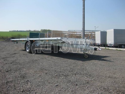 Nákladní přívěs plato DN 3,5T B1 6,61x2,47 plato