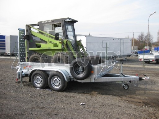 Přívěsný vozík - UNC 3,5T 3,1/1,85/0,40 - přeprava UNC bazar č.1