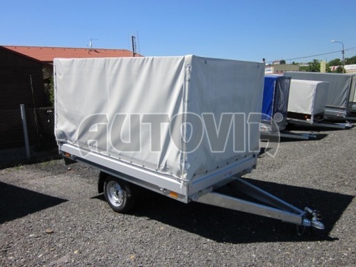 Přívěsný vozík za osobní auto ZV 22 750kg N1 2,55x1,50/1,35