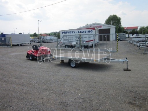 Přívěsný vozík pro přepravu mechanizace ZV 32 750kg N1 3,00x1,80