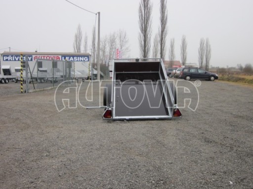Nebrzděný sklopný přívěsný vozík DNG 750kg 2,06x1,27/0,35* č.3