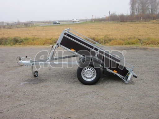 Nebrzděný sklopný přívěsný vozík DNG 750kg 2,06x1,27/0,35* č.5