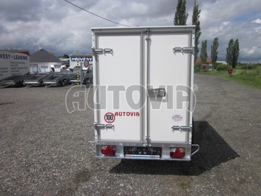 Prachotěsný skříňový přívěs VA 1,3T B1 2,48x1,23/1,46* č.2