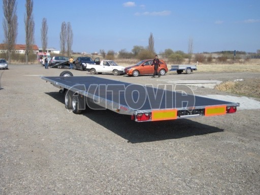 Nákladní přívěs plato DN 3,5T B2 9,83x2,47 plato