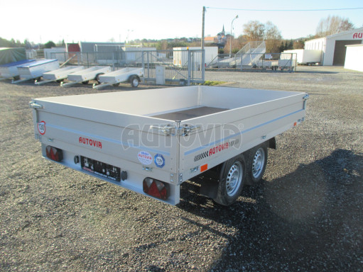 Nebrzděný přívěsný vozík ZV 32 750kg N2 3,00x1,80/0,35