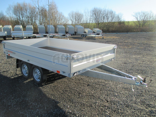 Nebrzděný přívěsný vozík ZV 32 750kg N2 3,00x1,80/0,35