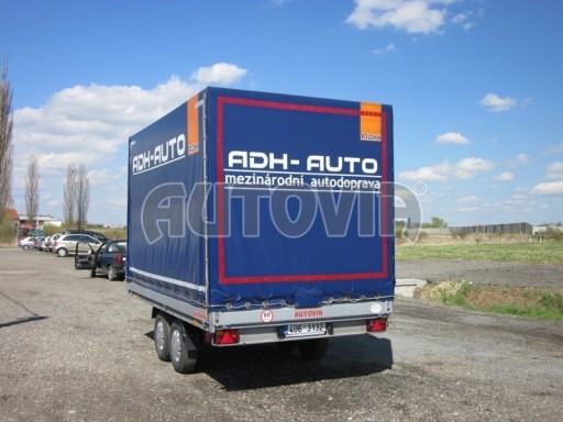 Nákladní vlek s plachtou DN 2,0T 3,80/2,10/2,30 č.2