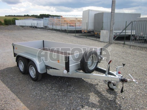 Přívěs s hliníkovými bočnicemi ZV 30 ALU 2,7T B2 3,00x1,32/0,35