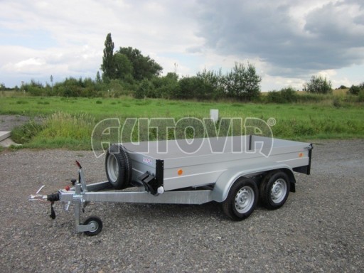 Přívěs s hliníkovými bočnicemi ZV 30 ALU 2,7T B2 3,00x1,32/0,35
