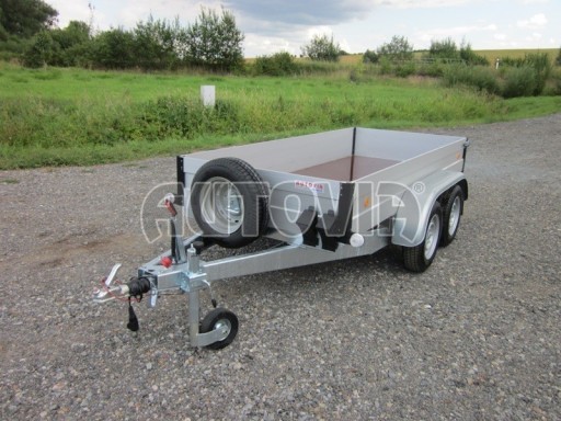 Přívěs s hliníkovými bočnicemi ZV 30 ALU 2,7T B2 3,00x1,32/0,35