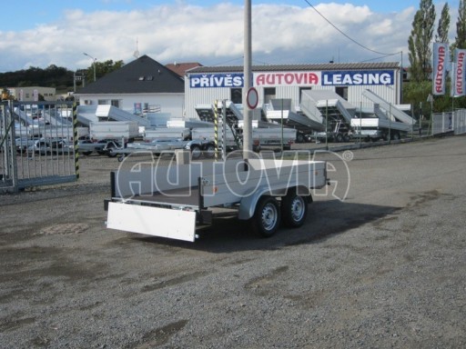 Hliníkový přívěs ZV 31 ALU 750kg N2 3,00x1,55/0,35
