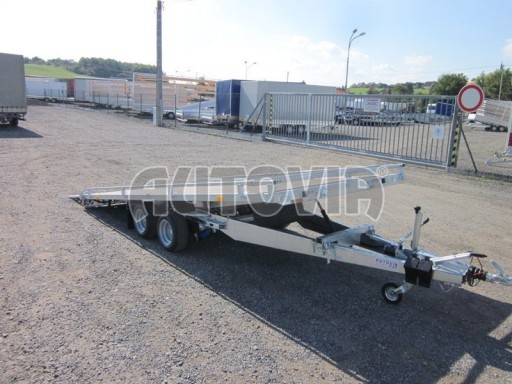 Přívěs pro převoz aut AD 2,7T 4,17x1,89 plato