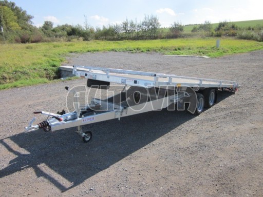 Přívěs pro převoz aut AD 2,7T 4,17x1,89 plato