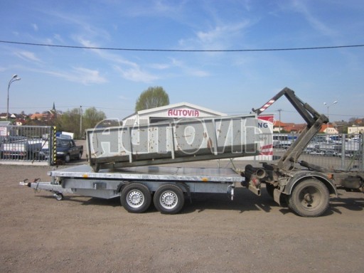 Nosič kontejnerů + třístranný sklápěč PHT 3,5T 4,18x2,10