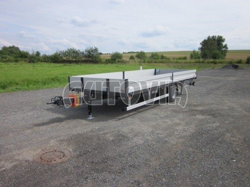 Nákladní přívěs SV 10T valník 7,40/2,47/0,35 č.3