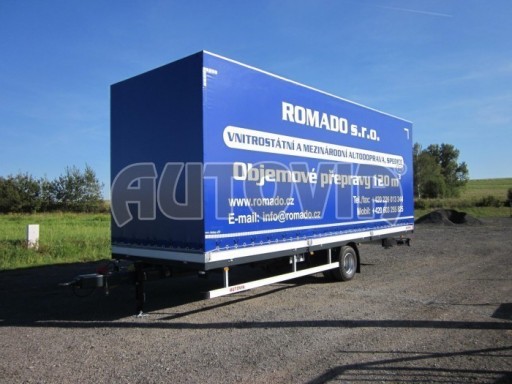 Nákladní přívěs SV 10T 7,40/2,47/3,08 č.1