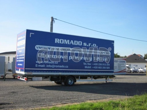 Nákladní přívěs SV 10T 7,40/2,47/3,08 č.2