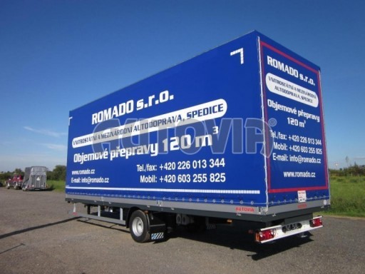 Nákladní přívěs SV 10T 7,40/2,47/3,08 č.3