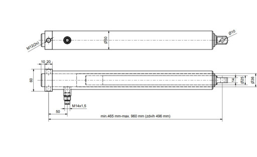 hydromotor TH25/36-496 - Adam č.2