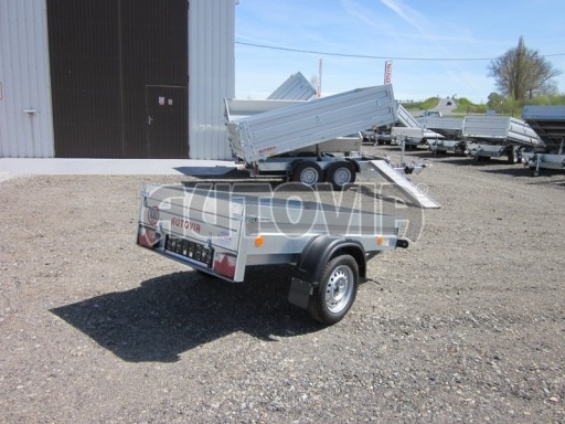 Jednoosý nebrzděný přívěs HD 20 750kg 2,06/1,11/0,30 č.6