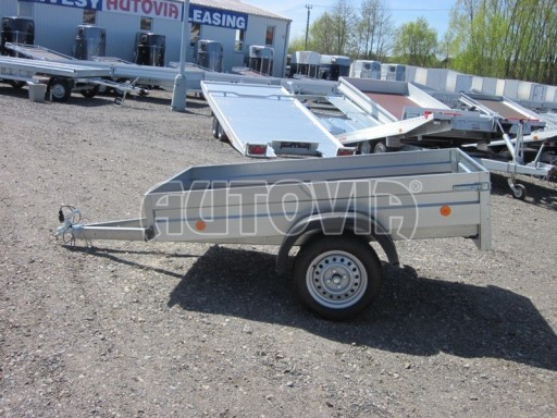 Jednoosý nebrzděný přívěs HD 20 750kg 2,06/1,11/0,30 č.7