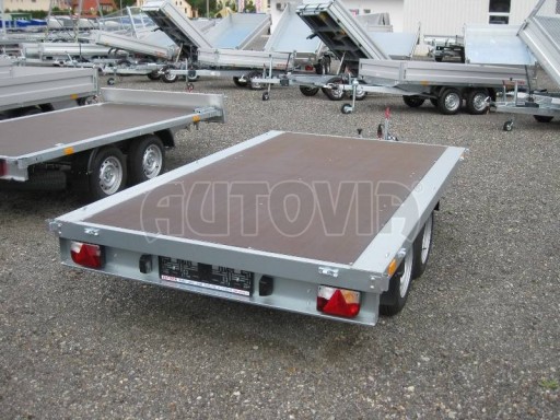 Dvouosý brzděný přívěs ZV 32B2** č.81