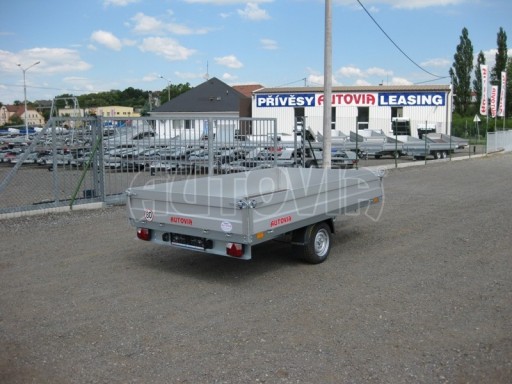 Jednonápravový brzděný přívěs ZV 32B1 1,3t 3,00/1,80/0,35** č.1