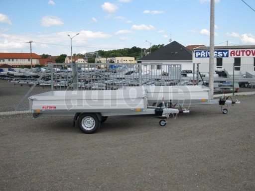 Jednonápravový brzděný přívěs ZV 32B1 1,3t 3,00/1,80/0,35** č.32