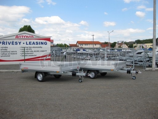 Jednonápravový brzděný přívěs ZV 32B1 1,3t 3,00/1,80/0,35** č.33