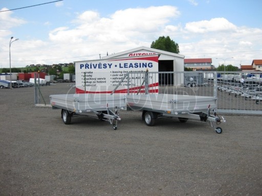 Jednonápravový brzděný přívěs ZV 32B1 1,3t 3,00/1,80/0,35** č.34