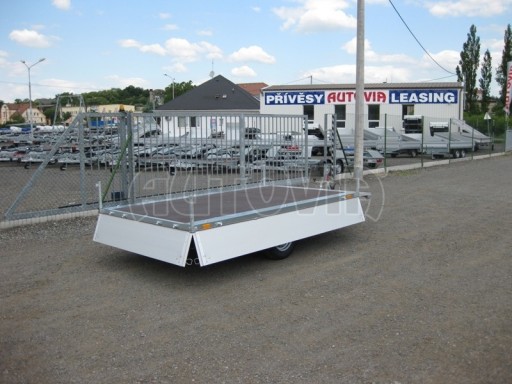 Jednonápravový brzděný přívěs ZV 32B1 1,3t 3,00/1,80/0,35** č.42