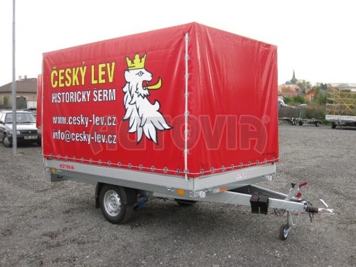 Jednonápravový brzděný přívěs ZV 32B1 1,3t 3,00/1,80/0,35** č.47