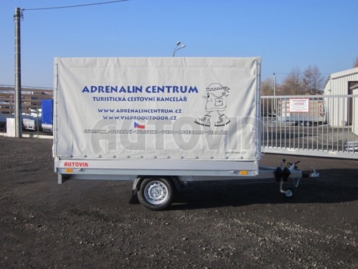 Jednonápravový brzděný přívěs ZV 32B1 1,3t 3,00/1,80/0,35** č.55