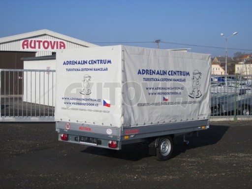 Jednonápravový brzděný přívěs ZV 32B1 1,3t 3,00/1,80/0,35** č.56