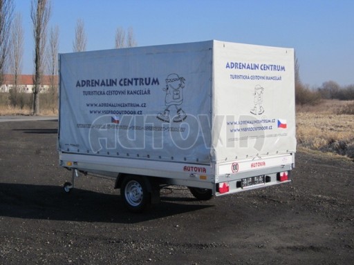 Jednonápravový brzděný přívěs ZV 32B1 1,3t 3,00/1,80/0,35** č.57