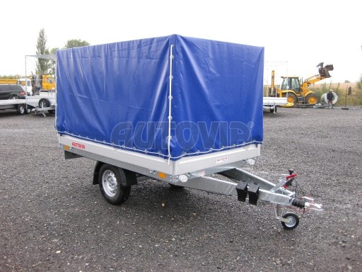 Jednonápravový brzděný přívěs ZV 22B1** č.9