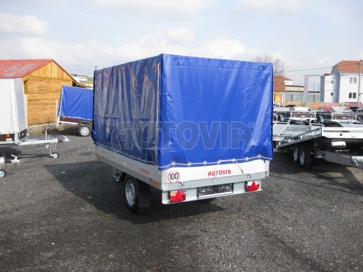 Jednonápravový brzděný přívěs ZV 22B1** č.50