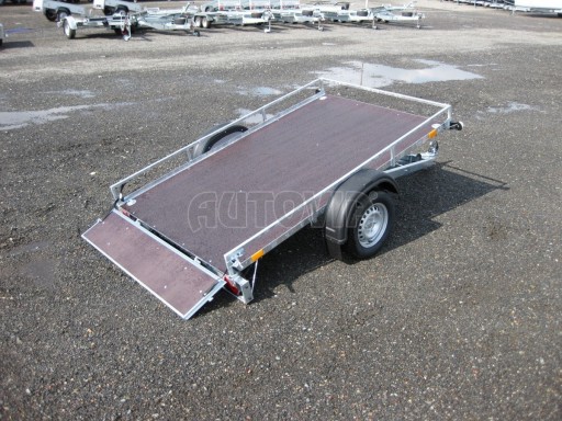 Jednoosý nebrzděný přívěs ZV 26 skl 2,5/1,24/0,35 zahradní mechanizace** č.3