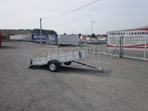 Naklápěcí nebrzděný valník ZV 26N1 alu sklopný 2,5/1,25/0,35** č.1