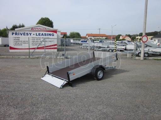 Naklápěcí nebrzděný valník ZV 26N1 alu sklopný 2,5/1,25/0,35** č.2