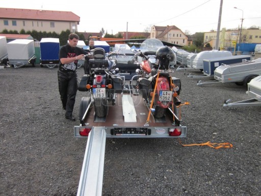 Nebrzděný přepravník motocyklů MOTO PV č.12