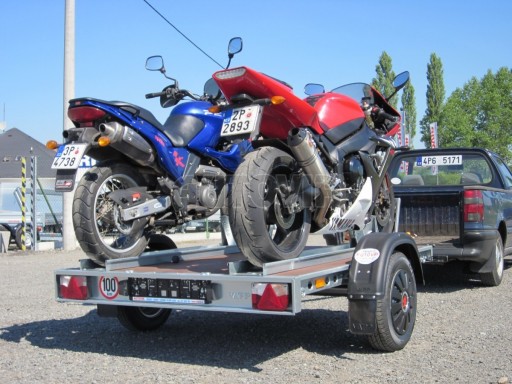 Nebrzděný přepravník motocyklů MOTO PV č.13